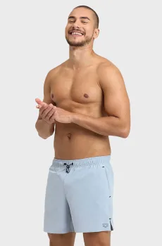Мужские голубые плавательные шорты EVO BEACH SHORT SOLID Голубой S Arena 006061-590