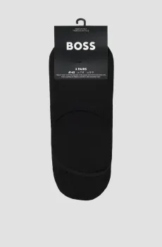 Мужские черные следы (3 пары) Черный 45-46 BOSS 50541442;001