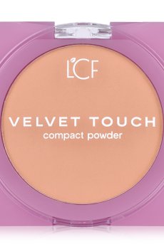 Компактная пудра для лица LCF Velvet Touch тон 02, 8.3 г