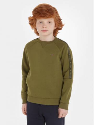 Tommy Hilfiger Світшот Tape KB0KB08496 S Зелений Regular Fit Tommy Hilfiger Світшот Tape KB0KB08496 S Зелений Regular Fit