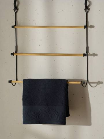 Вішалка на двері - чорний