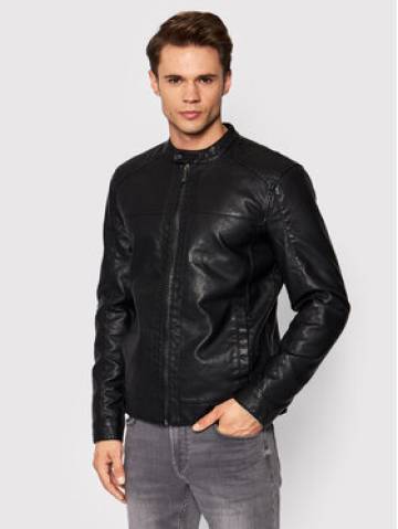 Only & Sons Куртка зі штучної шкіри Mike 22012339 Чорний Regular Fit Only & Sons Куртка зі штучної шкіри Mike 22012339 Чорний Regular Fit