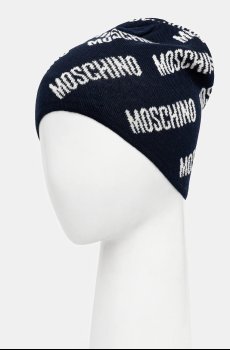 Шапка с шерстью Moschino