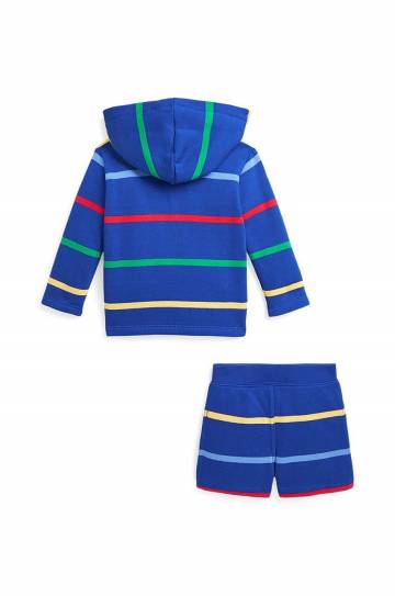 Комплект для младенцев Polo Ralph Lauren цвет синий Комплект для младенцев Polo Ralph Lauren цвет синий
