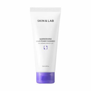 Мягкая барьерная пенка для умывания Skin & Lab Barrierderm Mild Foam Cleanser с церамидами, 150 мл Мягкая барьерная пенка для умывания Skin & Lab Barrierderm Mild Foam Cleanser с церамидами, 150 мл