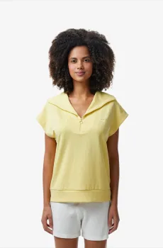 Женская желтая толстовка Желтый 36 Lacoste SF0515107