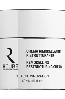 Антивозрастной лифтинг-ремоделирующий крем для лица Rilastil R-Cube Remodelling Restructuring Cream с экзосомами, 50 мл