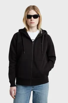 Женское черное худи Premium core 2.1 Черный S G-Star RAW D22727,C235