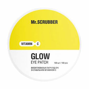 Осветляющие патчи для кожи вокруг глаз Mr.Scrubber Vitamin C Glow Eye Patch со стабильным витамином С, 100 шт Осветляющие патчи для кожи вокруг глаз Mr.Scrubber Vitamin C Glow Eye Patch со стабильным витамином С, 100 шт