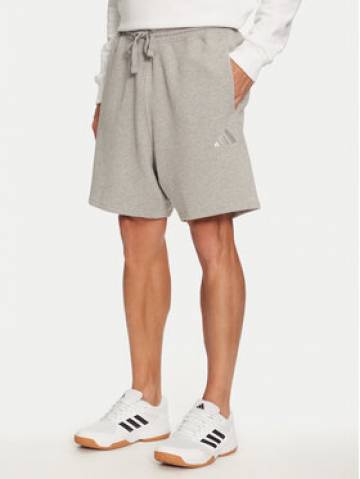 adidas Спортивні шорти ALL SZN French IY4152 Сірий Regular Fit adidas Спортивні шорти ALL SZN French IY4152 Сірий Regular Fit