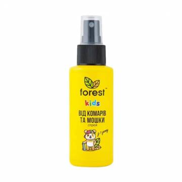 Спрей Forest Kids от комаров и мошки, от 1 года, 140 мл Спрей Forest Kids от комаров и мошки, от 1 года, 140 мл