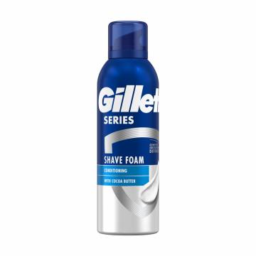 Пена для бритья Gillette Series Кондиционер, 200 мл Пена для бритья Gillette Series Кондиционер, 200 мл