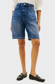 Женские синие джинсовые шорты RAY BERMUDA Синий 25 Tommy Hilfiger WW0WW48597