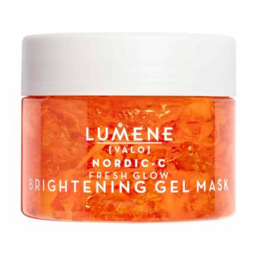 Осветляющая гелева маска для лица Lumene Valo Nordic-C Fresh Glow, 150 мл Осветляющая гелева маска для лица Lumene Valo Nordic-C Fresh Glow, 150 мл