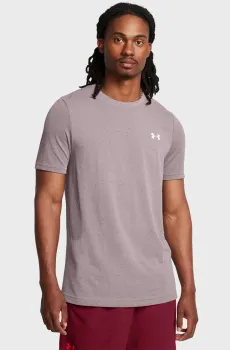 Мужская пудровая футболка Vanish Seamless SS Розовый S Under Armour 1382801-015