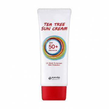 Солнцезащитный крем для лица Eyenlip Tea Tree Sun Cream, SPF 50+ PA++++, с экстрактом чайного дерева, 50 г Солнцезащитный крем для лица Eyenlip Tea Tree Sun Cream, SPF 50+ PA++++, с экстрактом чайного дерева, 50 г