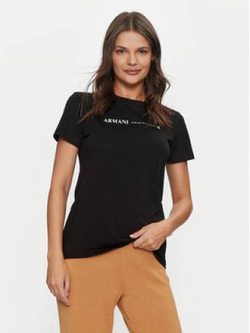Armani Exchange Футболка 6DYT12 YJG3Z 1200 Чорний Regular Fit Armani Exchange Футболка 6DYT12 YJG3Z 1200 Чорний Regular Fit