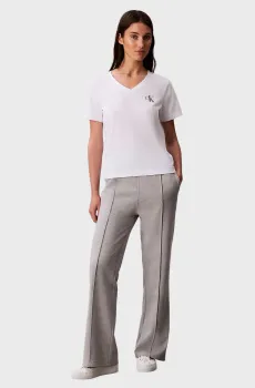 Женские серые спортивные брюки ARCHIVE LOGO FRENCH TERRY Серый XXS Calvin Klein Jeans LV047B240G