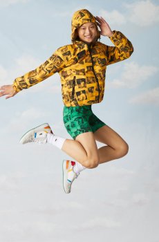 Lacoste куртка унісекс x Polaroid