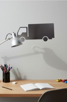 Наклейки на стіну - чорний