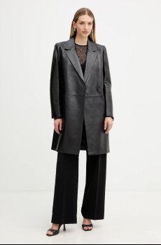 Кожаный плащ BOSS Sonnet