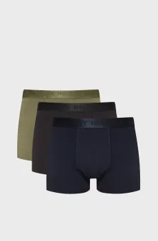 Мужские боксеры (3 шт) TRUNK Разноцветный S Tommy Hilfiger UM0UM02760