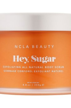 Уценка! Скраб для тела NCLA BEAUTY Hey, Sugar Exfoliating All Natural Body Scrub Папайя и ваниль, 250 г