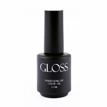 Уценка! Гель-лак для ногтей Gloss UV/LED Soak Off Color Gel 107, 11 мл Уценка! Гель-лак для ногтей Gloss UV/LED Soak Off Color Gel 107, 11 мл