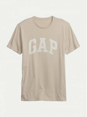 Gap Футболка 663921-01 Бежевий Regular Fit Gap Футболка 663921-01 Бежевий Regular Fit