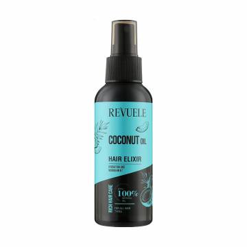 Эликсир для волос Revuele Coconut Oil Hair Elixir с кокосовым маслом, 120 мл Эликсир для волос Revuele Coconut Oil Hair Elixir с кокосовым маслом, 120 мл