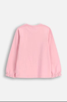 Хлопковый детский лонгслив Coccodrillo