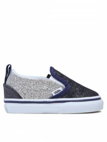Vans Кросівки Td Slip-On V VN0A3488SXN1 Срібний Vans Кросівки Td Slip-On V VN0A3488SXN1 Срібний