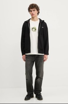 Хлопковая футболка Hugo Blue Nylix