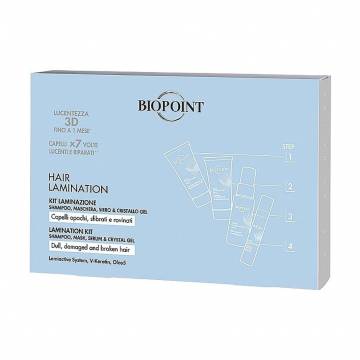 Набор для ламинирования волос Biopoint Hair Lamination Kit (шампунь, 20 мл + маска, 20 мл + гель, 8 мл + сыворотка, 20 мл) Набор для ламинирования волос Biopoint Hair Lamination Kit (шампунь, 20 мл + маска, 20 мл + гель, 8 мл + сыворотка, 20 мл)