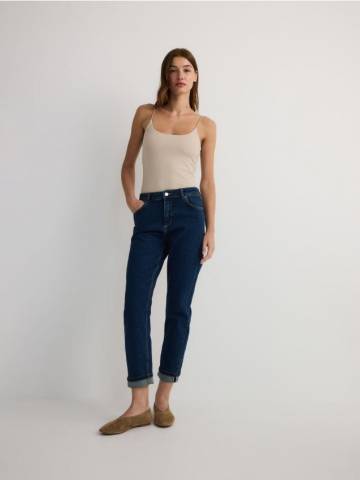 Reserved - Джинси boyfriend - темно-синій - YS795-59J Reserved - Джинси boyfriend - темно-синій - YS795-59J
