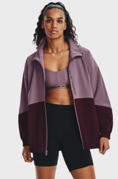 Женская ветровка Woven FZ Oversized Jacket Разноцветный XS Under Armour 1369890-500