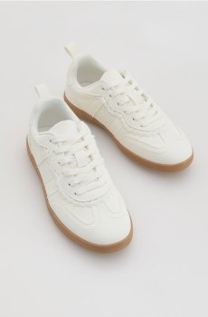 Reserved - Кеди з комбінованих матеріалів - білий - 598IX-00X