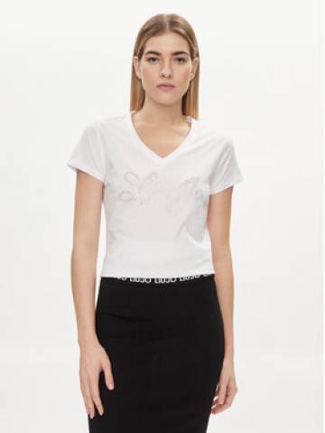 Liu Jo Футболка MA4337 JS923 Écru Regular Fit Liu Jo Футболка MA4337 JS923 Écru Regular Fit