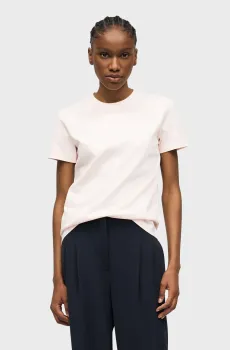 Женская розовая футболка MONOGRAM Розовый XS Calvin Klein LV047B224G