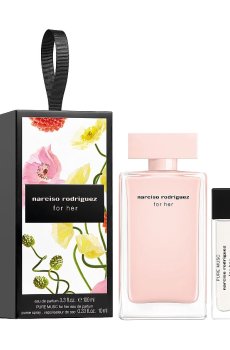 Парфюмированный набор женский Narciso Rodriguez For Her (парфюмированная вода, 100 мл + парфюмированная вода, 10 мл)