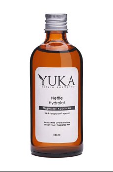 Уценка! Гидролат для лица, тела и волос Yuka Nettle Hydrolat, 100 мл