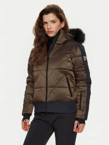 Rossignol Лижна куртка Ventina RLNWJ23 Золотий Regular Fit Rossignol Лижна куртка Ventina RLNWJ23 Золотий Regular Fit