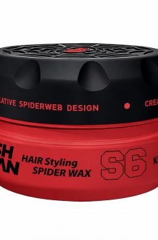 Мужской воск для укладки волос Nishman Hair Styling Spider Wax S6 Экстремальная фиксация, 150 мл