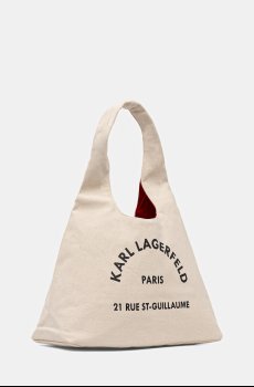 Хлопковая сумка Karl Lagerfeld K/RSG