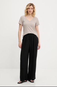 Льняная футболка Answear.LAB