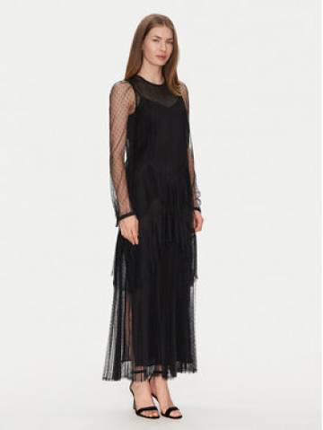 TWINSET Літня сукня 251TP2510 Чорний Regular Fit TWINSET Літня сукня 251TP2510 Чорний Regular Fit