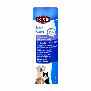 Капли для кошек, собак и грызунов Trixie Ear-Care для ухода за ушами, 50 мл Капли для кошек, собак и грызунов Trixie Ear-Care для ухода за ушами, 50 мл