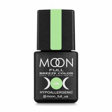 Гель-лак для ногтей Moon Full Breeze Color Gel Рolish 436 Светло-салатовый, 8 мл Гель-лак для ногтей Moon Full Breeze Color Gel Рolish 436 Светло-салатовый, 8 мл
