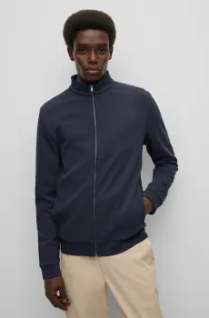 Мужская темно-синяя спортивная кофта Синий M BOSS 50468543;404