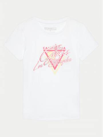 Guess Футболка J4GI23 K6YW4 Білий Regular Fit Guess Футболка J4GI23 K6YW4 Білий Regular Fit